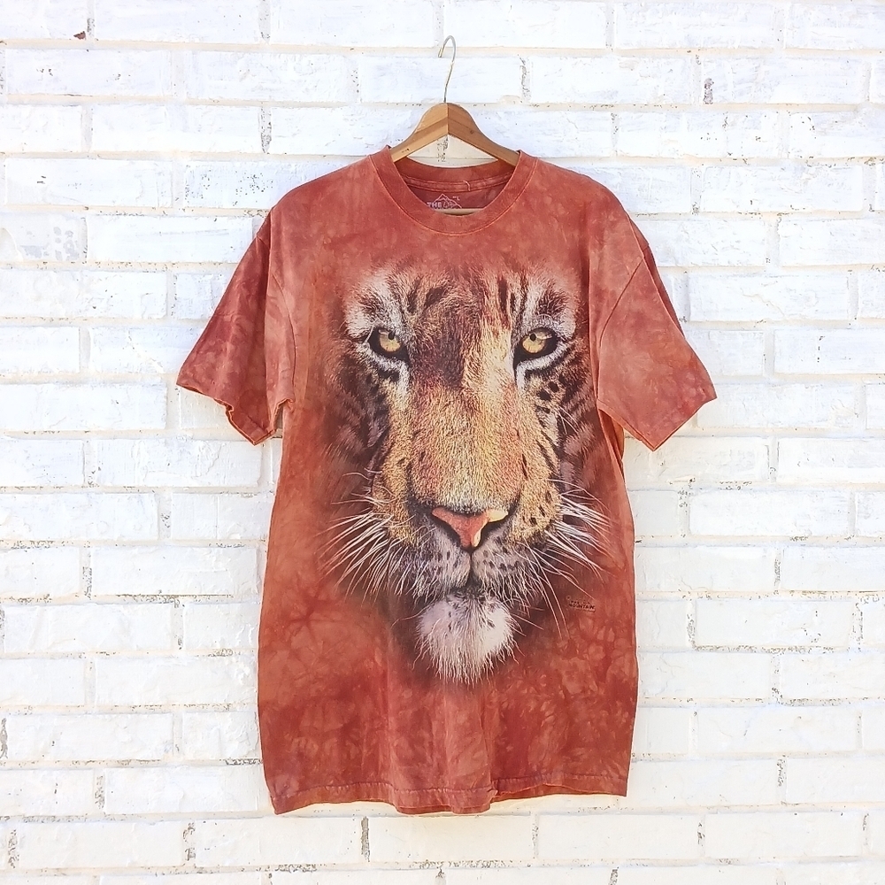 The Mountain Tiger Graphic T-Shirt Cotton USA